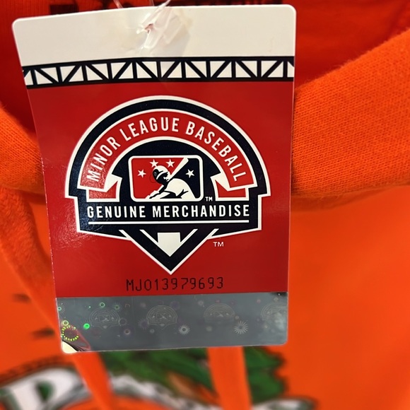 NWT MLB Genuine Merchandise Men’s Dayton Dragon Sweatshirt - Picture 3 of 6